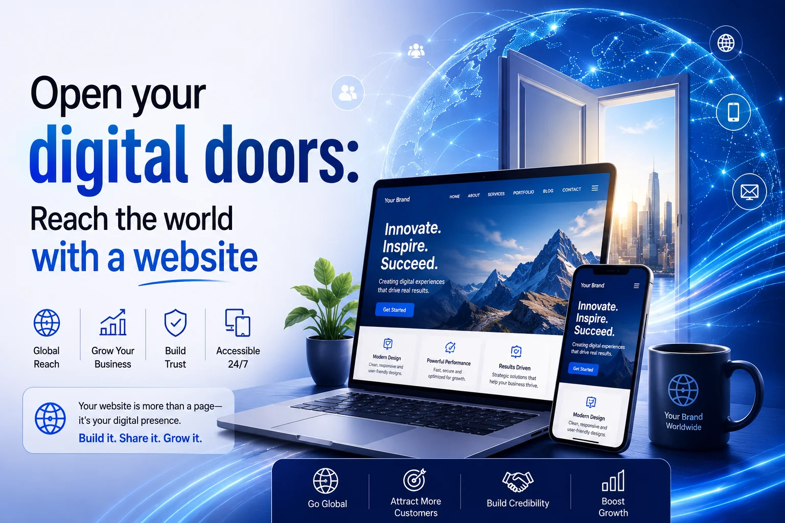 Open the digital doors