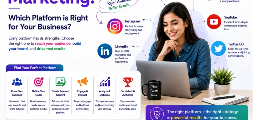 which social media platform for business