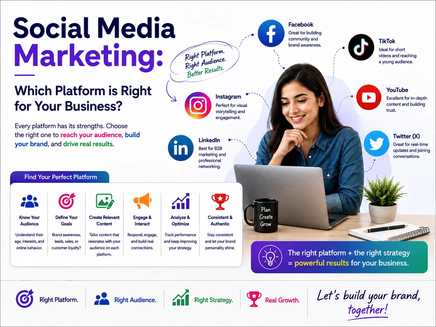 which social media platform for business