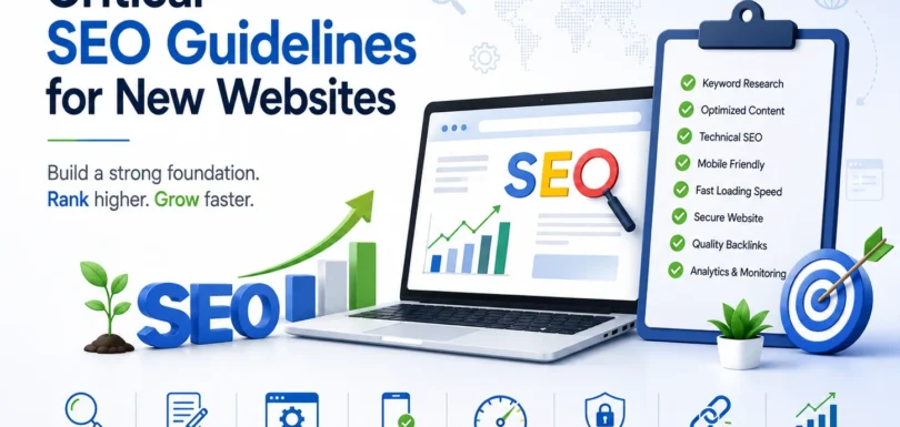 SEO guidelines for new websites