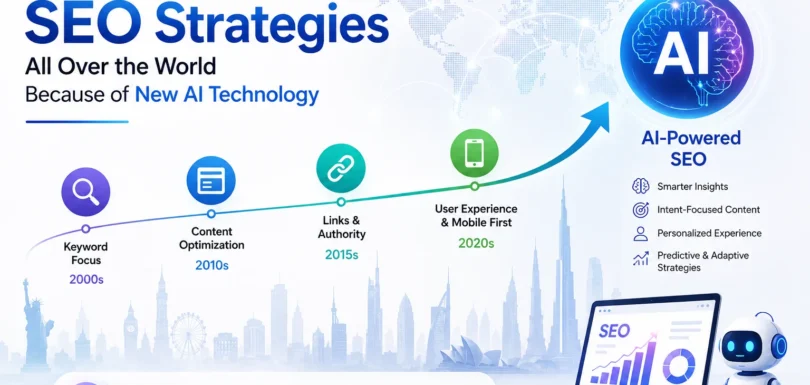 The evolution of SEO strategies