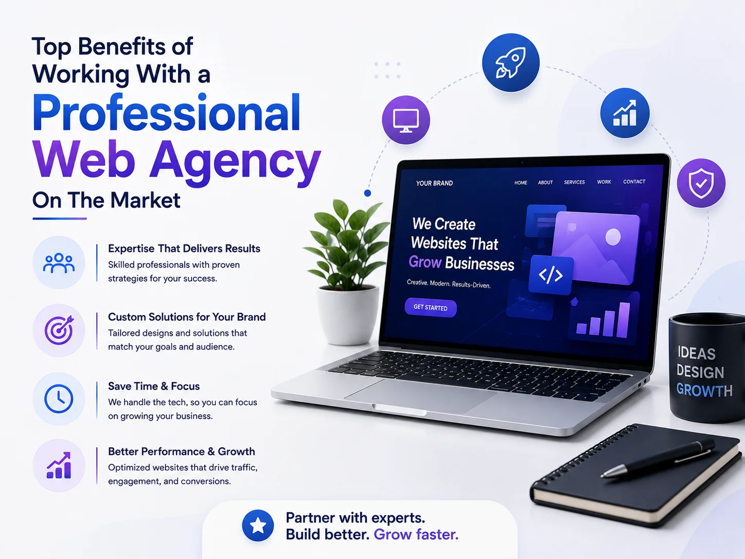 Benefits of a professional web agency