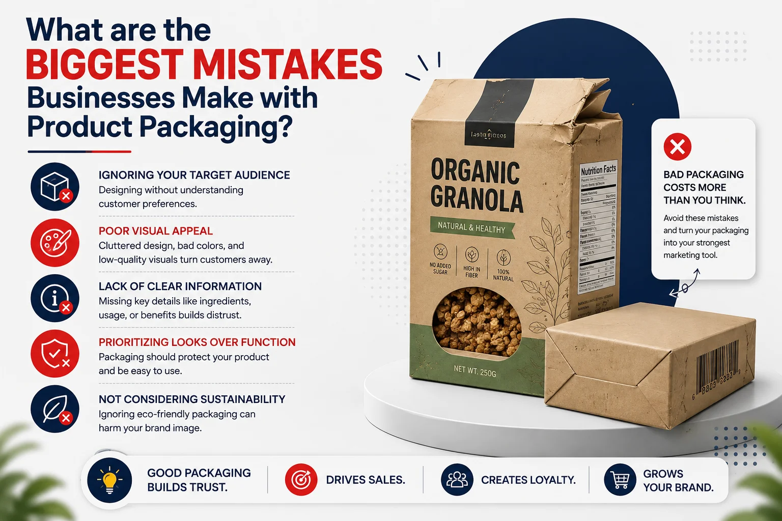 product packaging mistakes