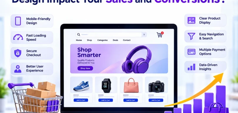 e-commerce website design and conversions