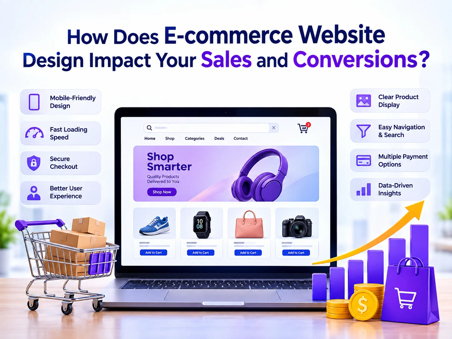 e-commerce website design and conversions