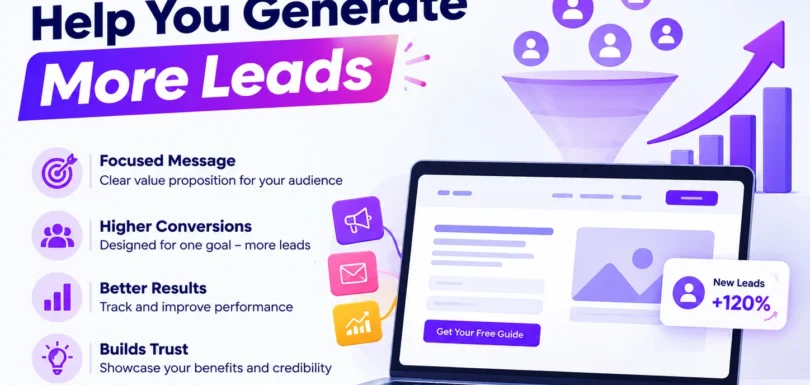landing pages for lead generation