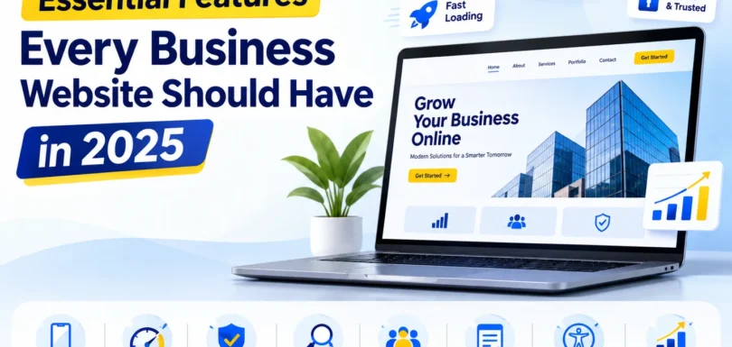 essential business website features 2026