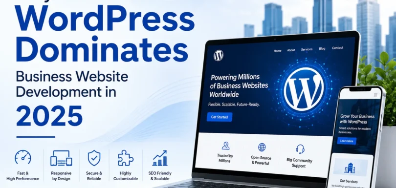 WordPress business website development 2026