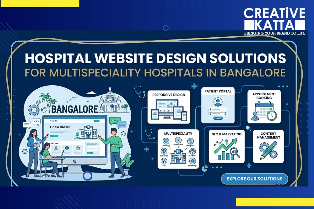 hospital website design company Bangalore