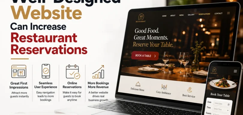 Restaurant website design