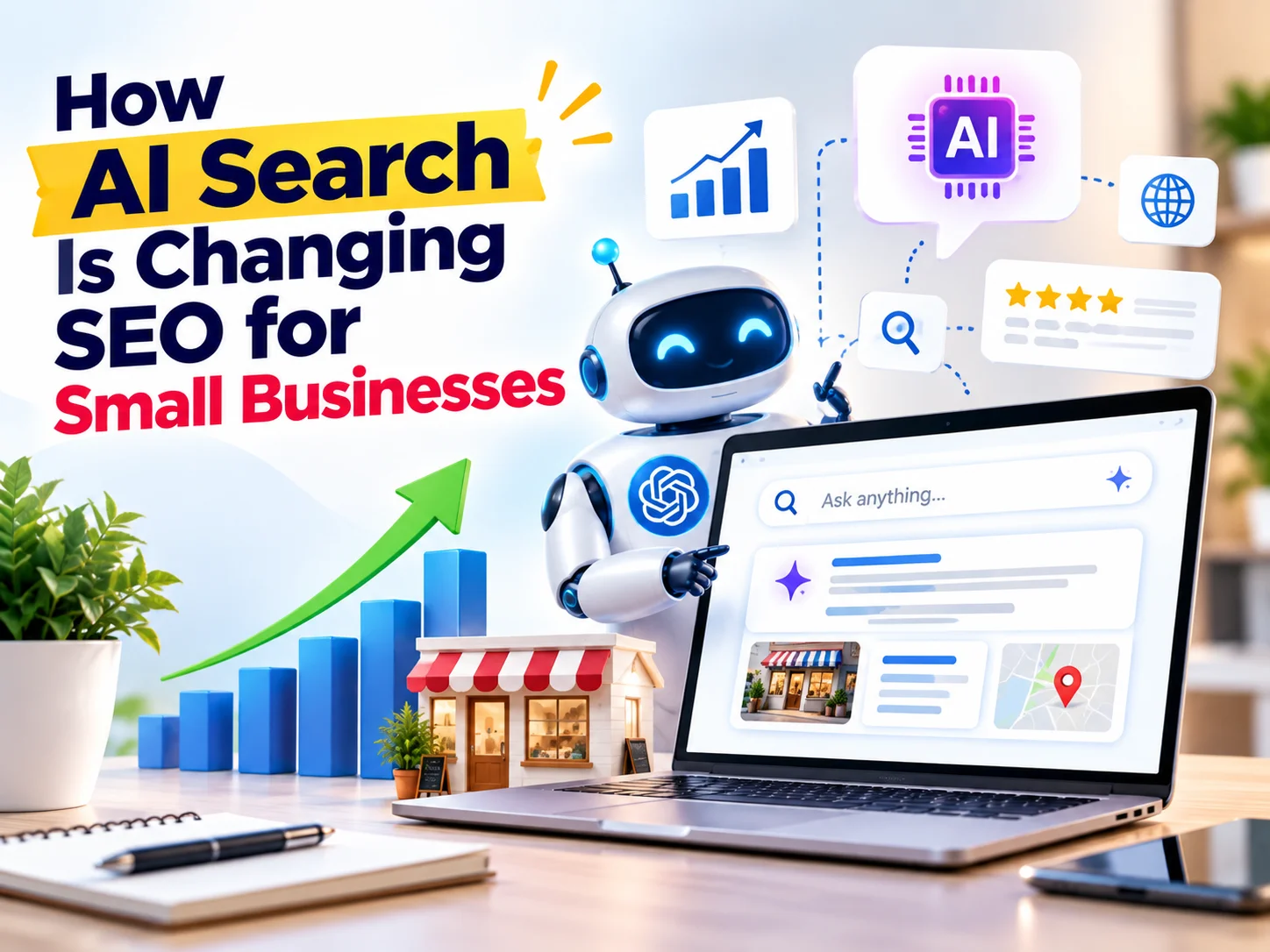 AI search and SEO for small businesses