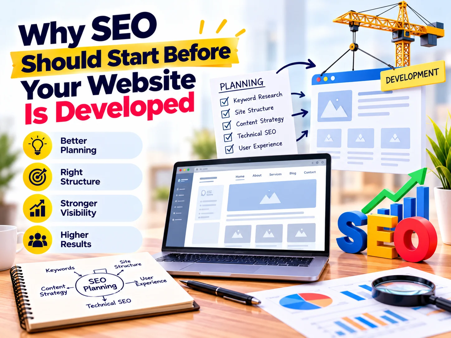 SEO before website development