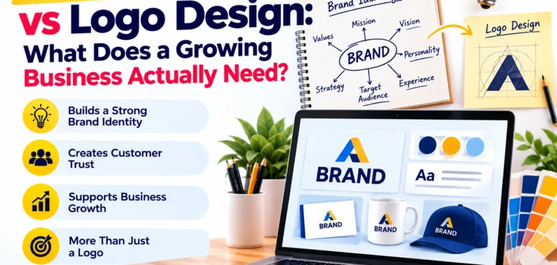brand identity vs logo design