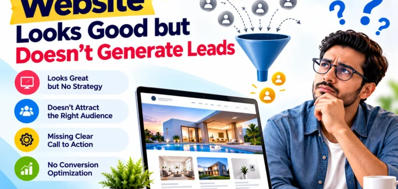 why your website is not generating leads