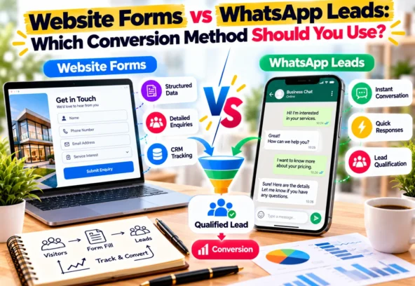 Website Forms vs WhatsApp Leads